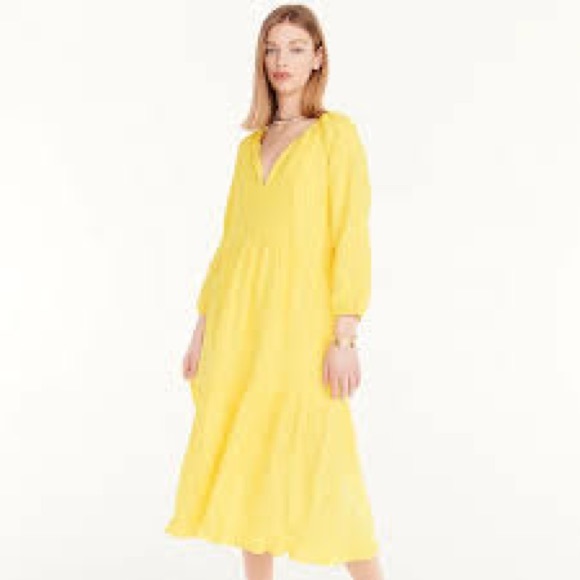 J. Crew Dresses & Skirts - NWT J.Crew Linen Tiered Dress XS/S
